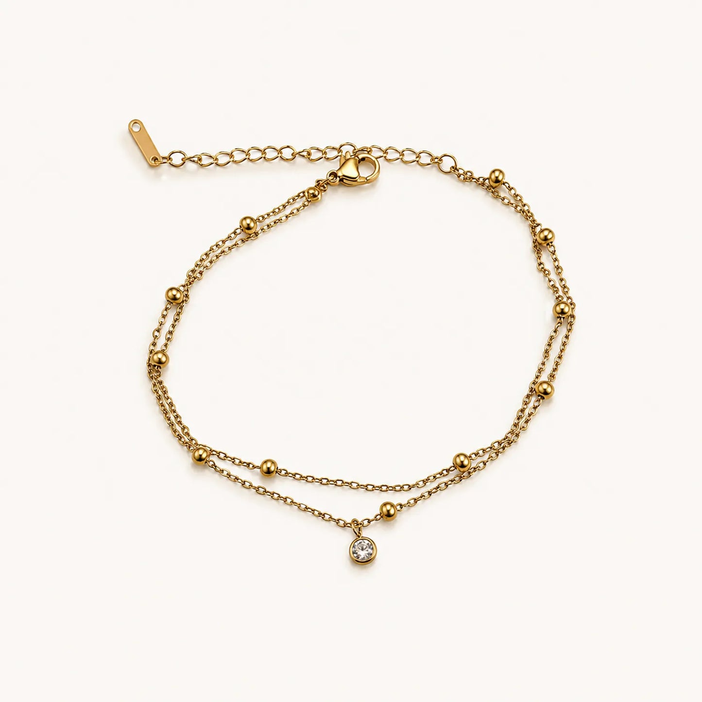 Aurora Crystal Anklet