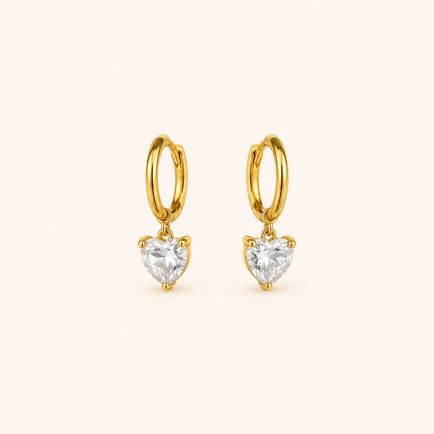 Sweetheart Hoop Earring