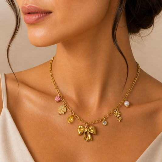Bloom & Bow Medley -18K Gold Plated