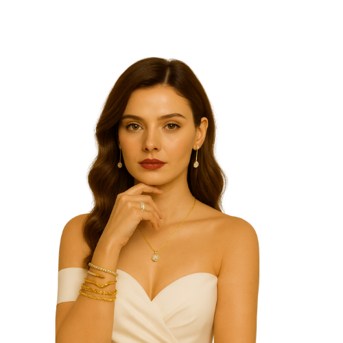 Jaamni Our Story – affordable luxury anti-tarnish and waterproof demi-fine jewellery designed to empower true beauty.
