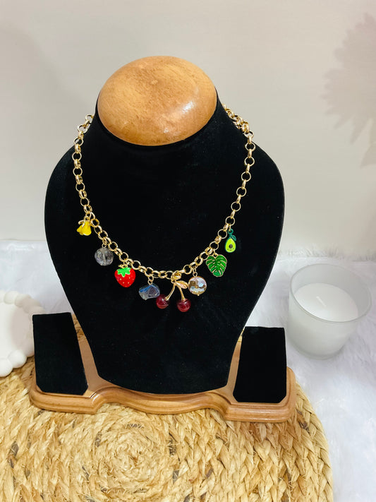 Fruity Charm Necklace