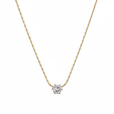 Minimal Stone Necklace