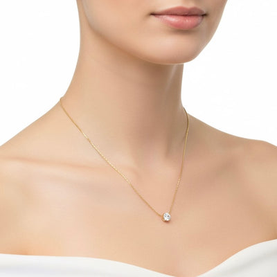 Minimal Stone Necklace