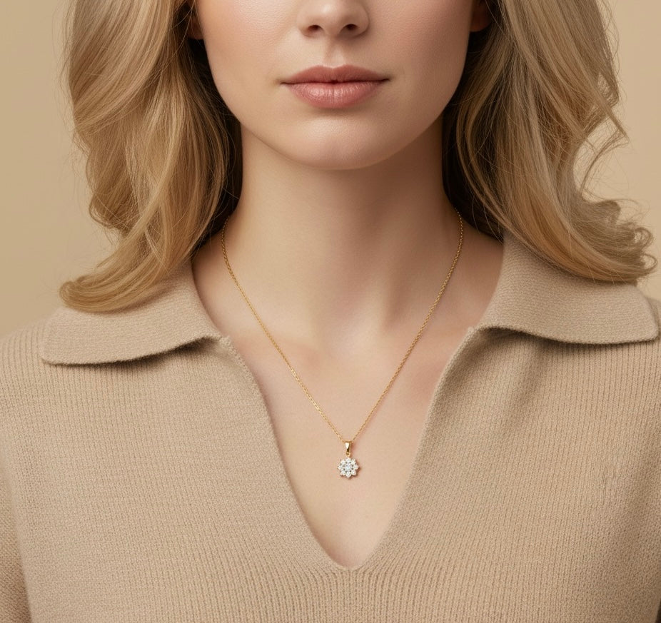 Daisy Jewel Necklace