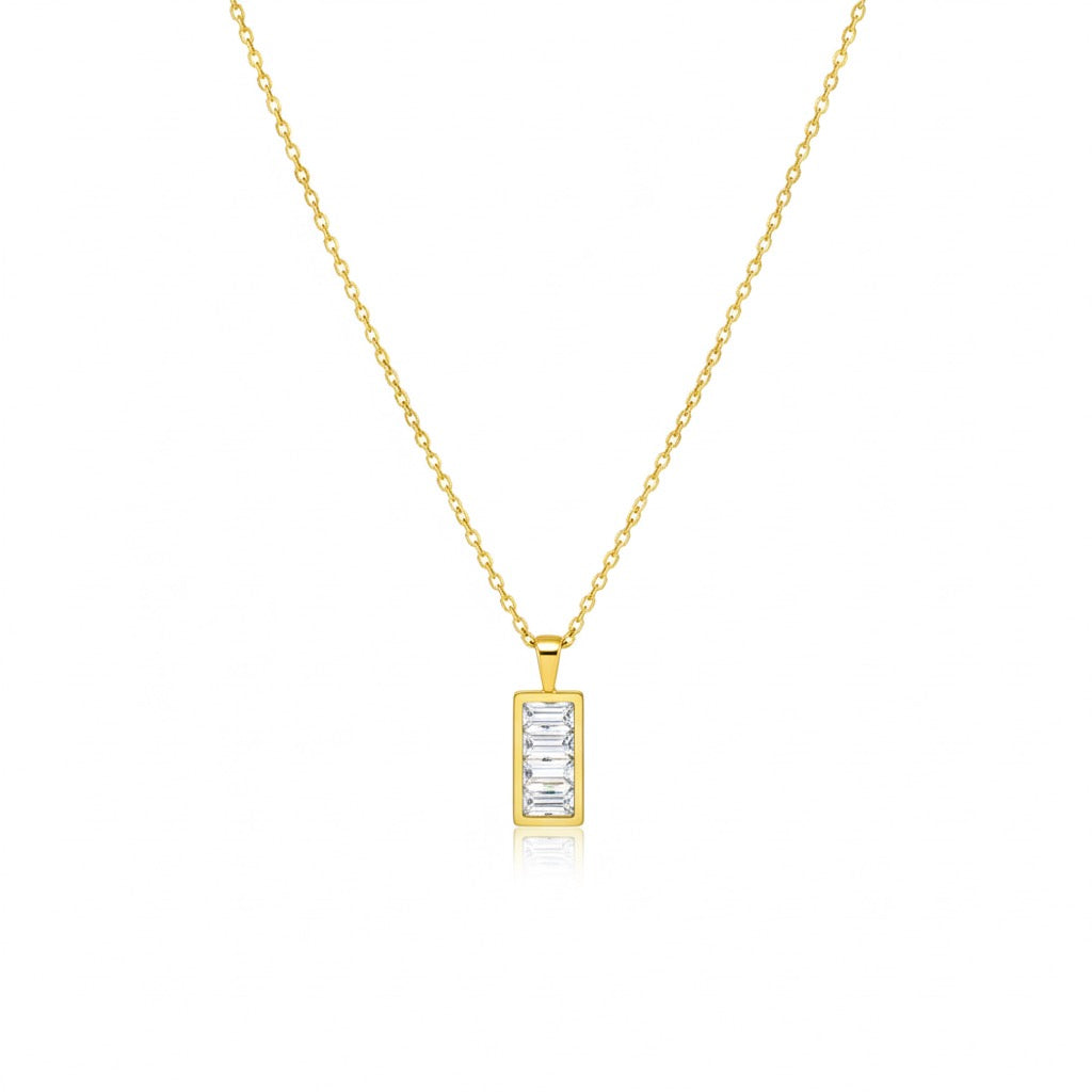 Trinity Bar Necklace