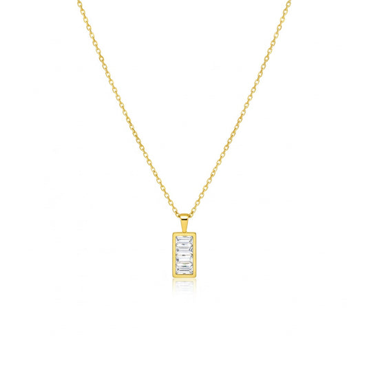 Trinity Bar Necklace