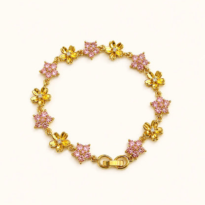 Bloom Blossom Pink  Bracelet