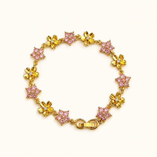 Bloom Blossom Pink  Bracelet