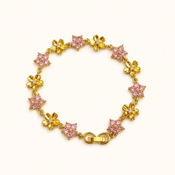 Bloom Blossom Pink  Bracelet