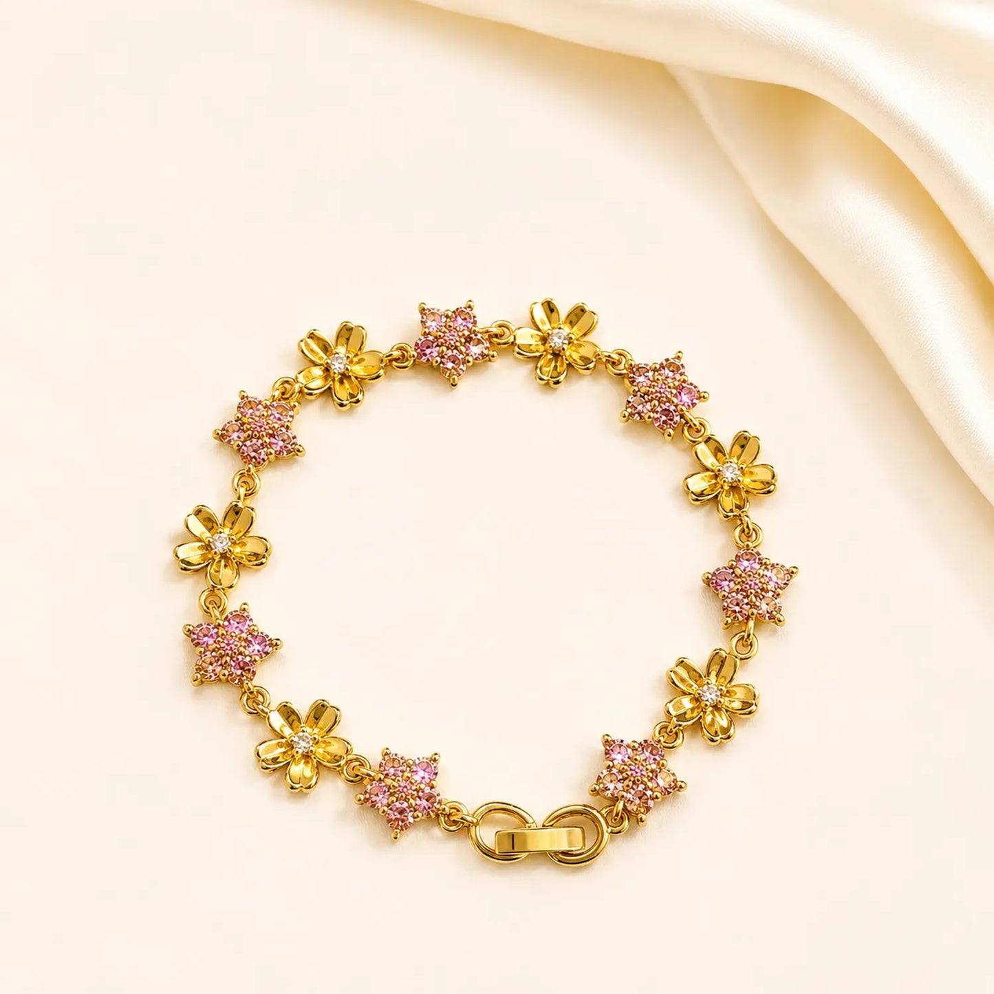 Bloom Blossom Pink  Bracelet