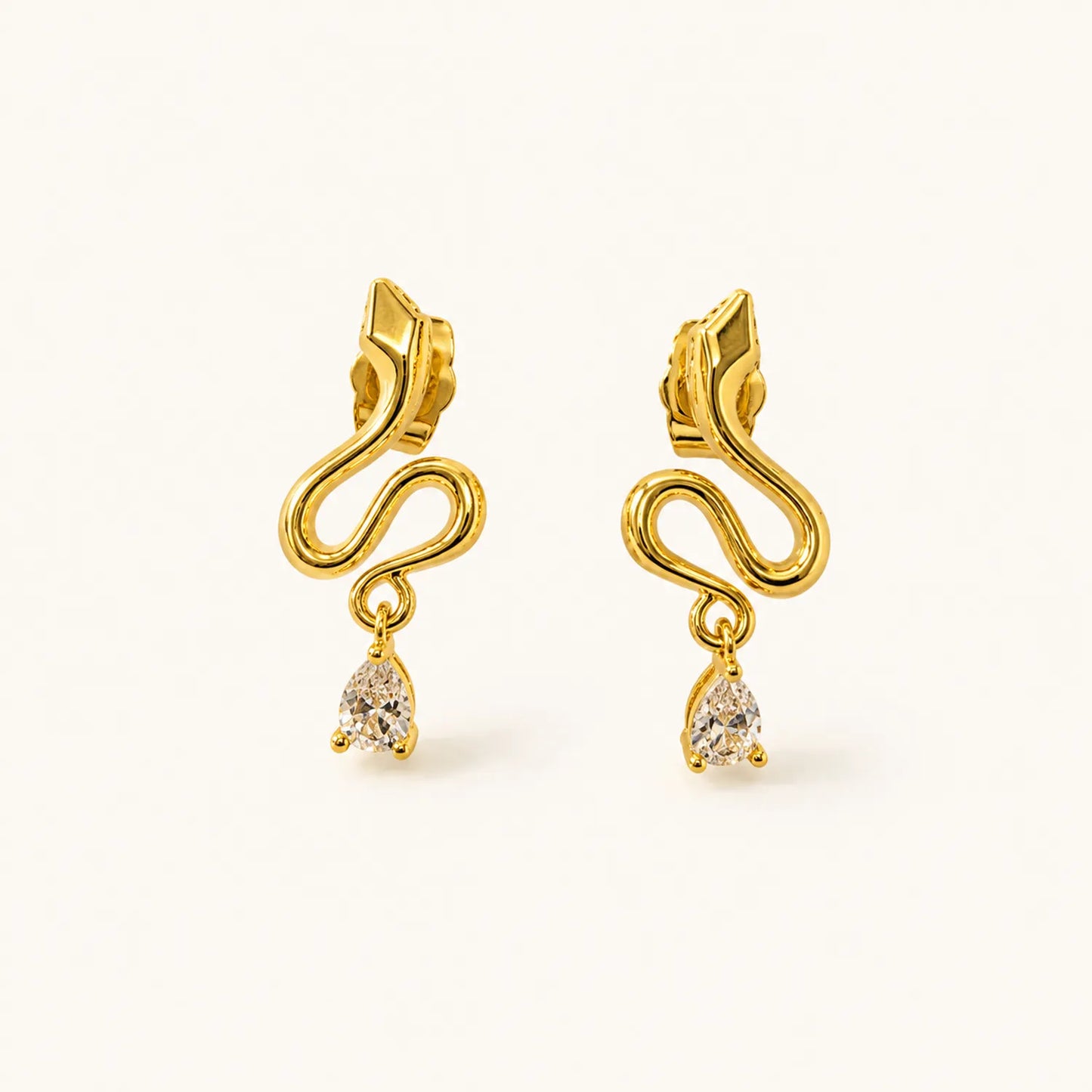 Serpent Drop Earring
