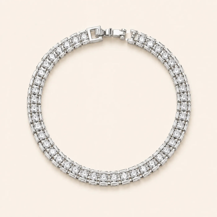 Zina Silver Tennis Bracelet