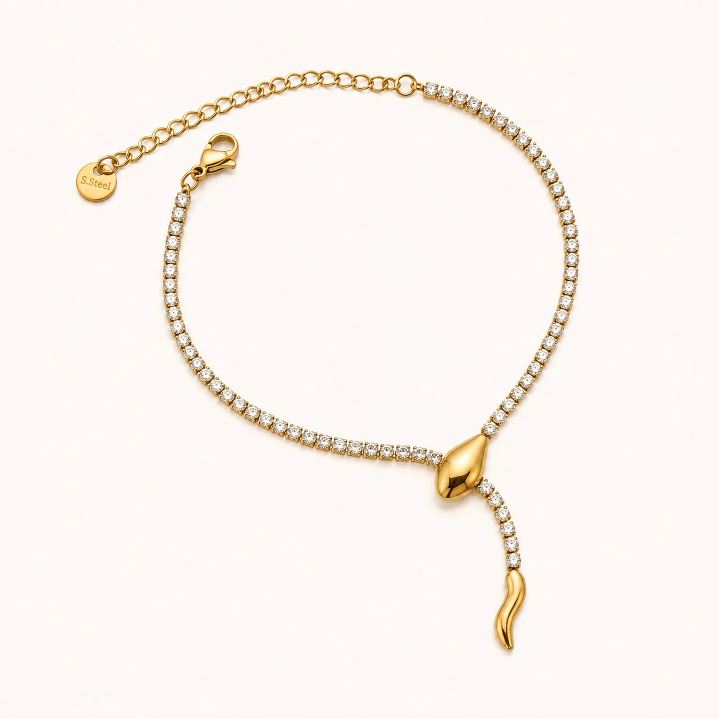 Dion snake Tennis Bracelet