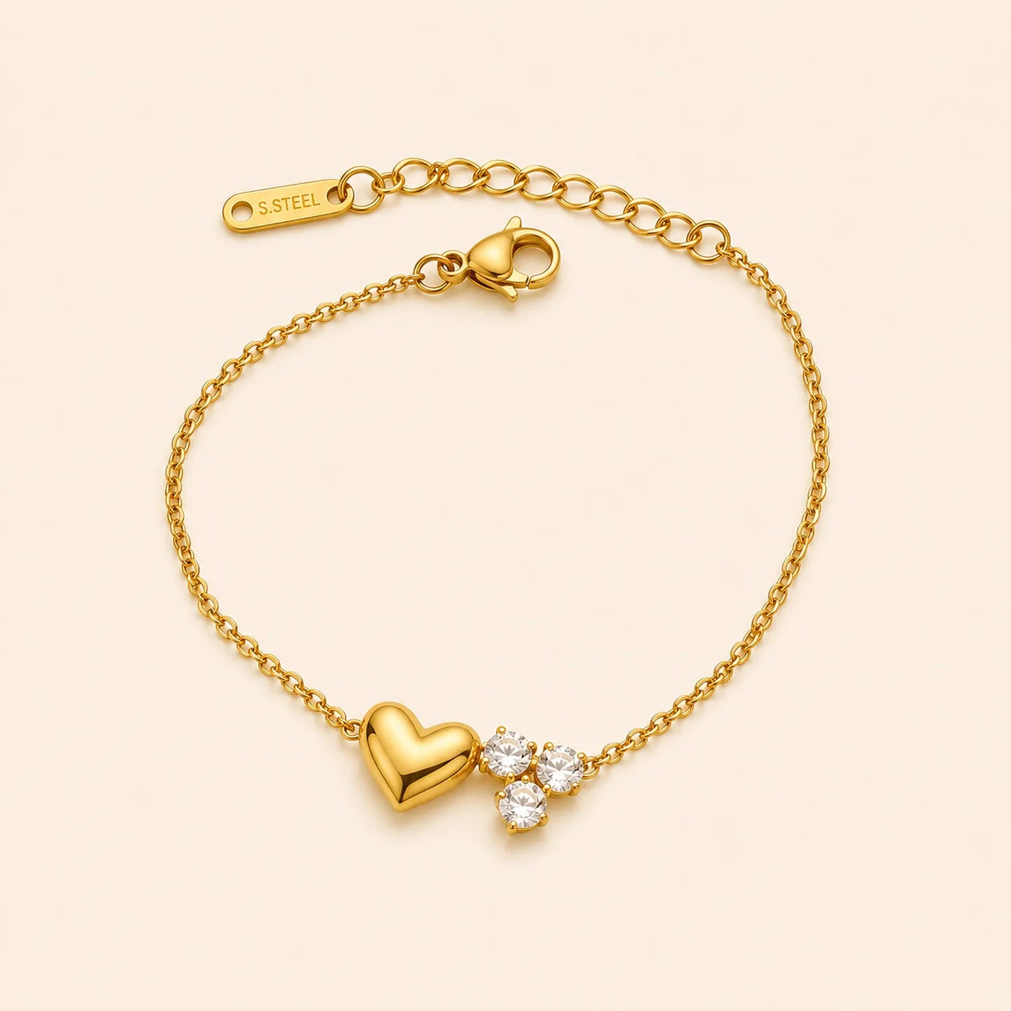Grace Heart Bracelet
