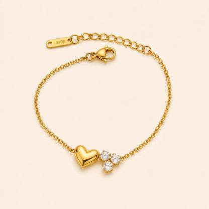 Grace Heart Bracelet