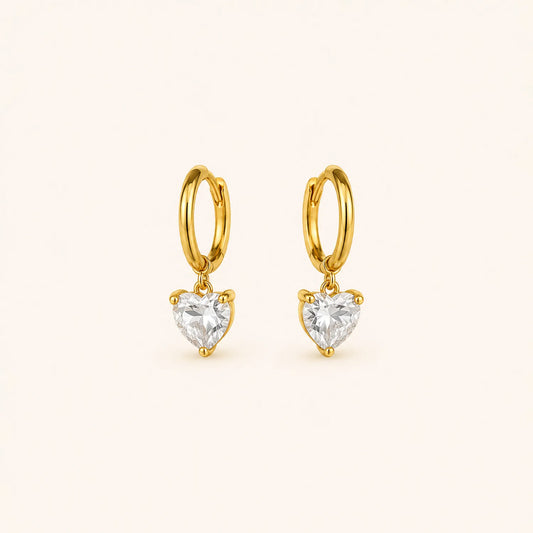 Sweetheart Hoop Earring
