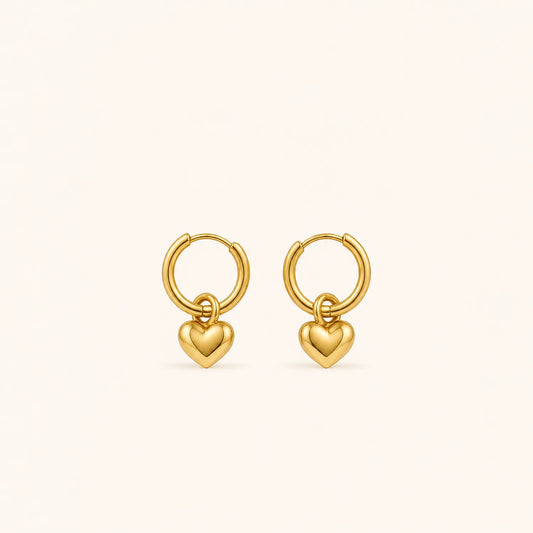 Cupid Heart Earrings