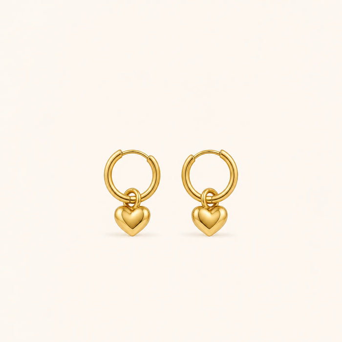 Cupid Heart Earrings