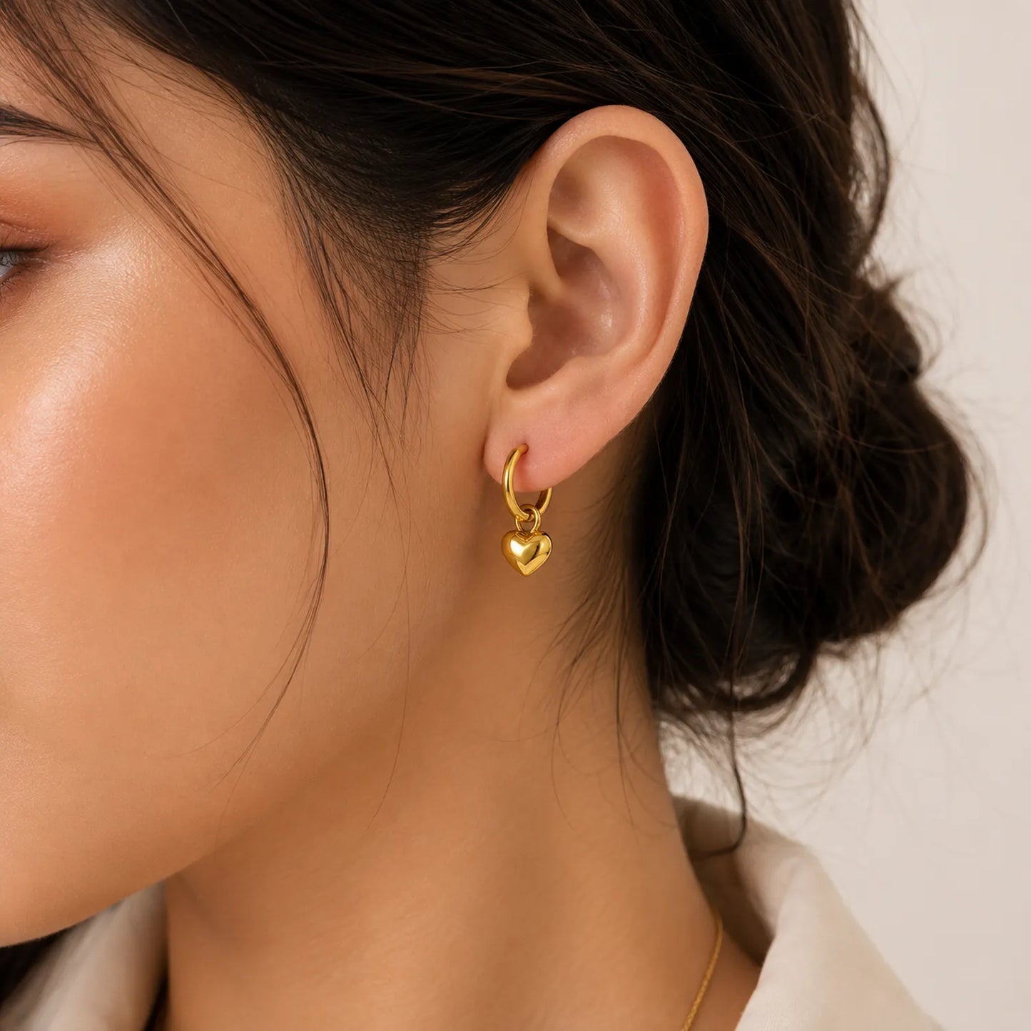 Cupid Heart Earrings
