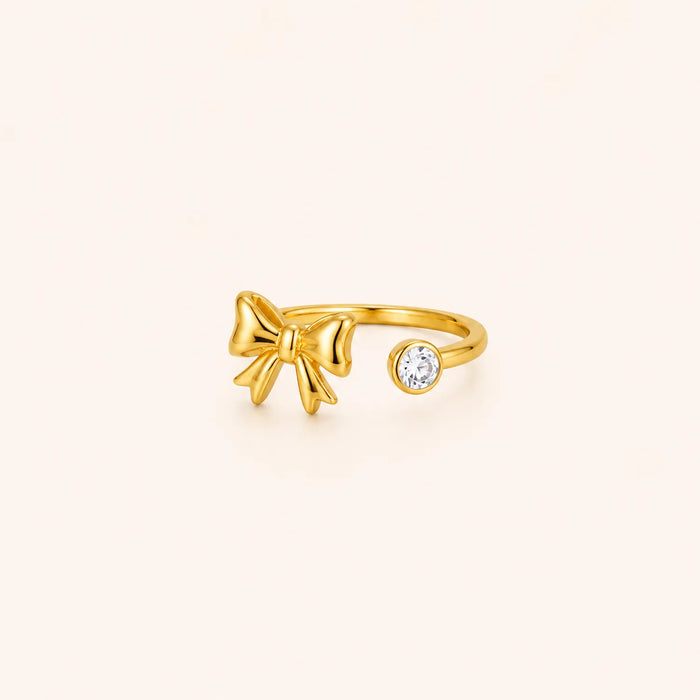 Bella Bow Statement Ring