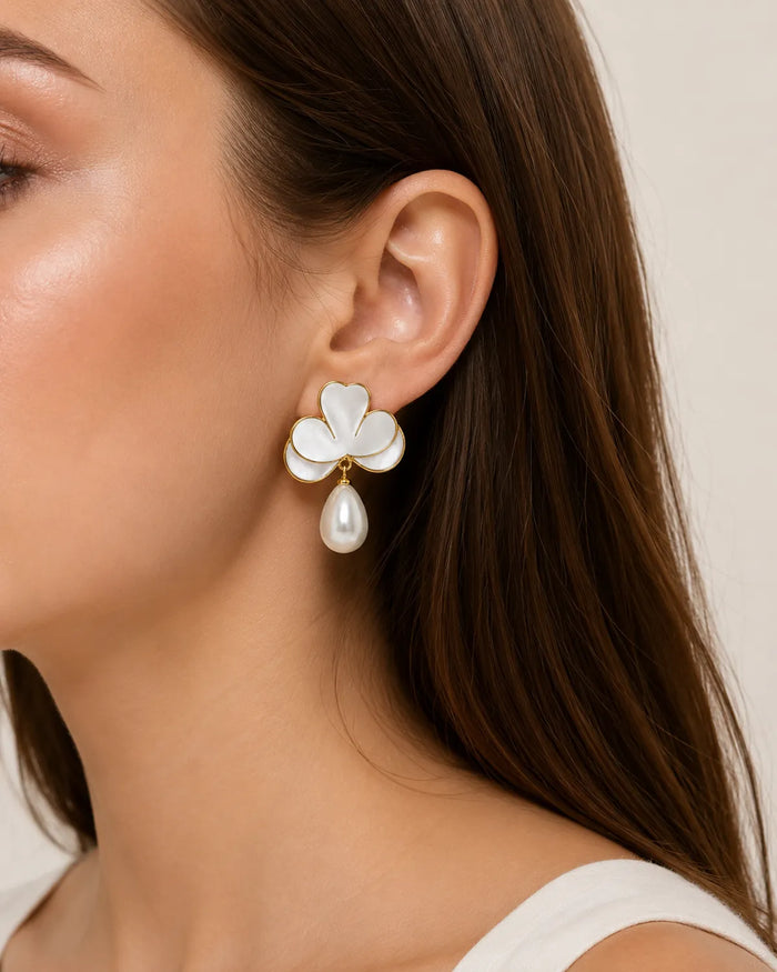 Pearl Drop Earrings