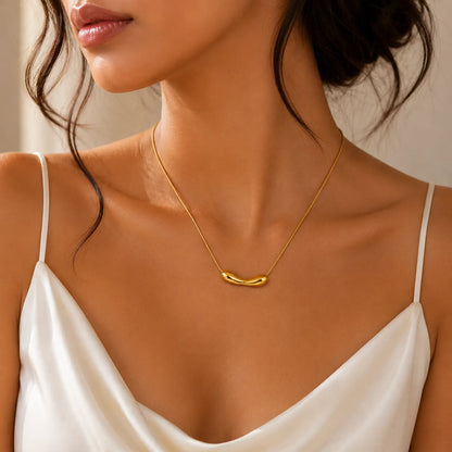 Molten Bar Necklace