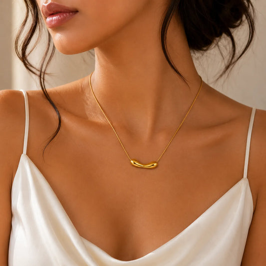 Molten Bar Necklace