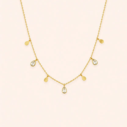Teardrop Charm Necklace
