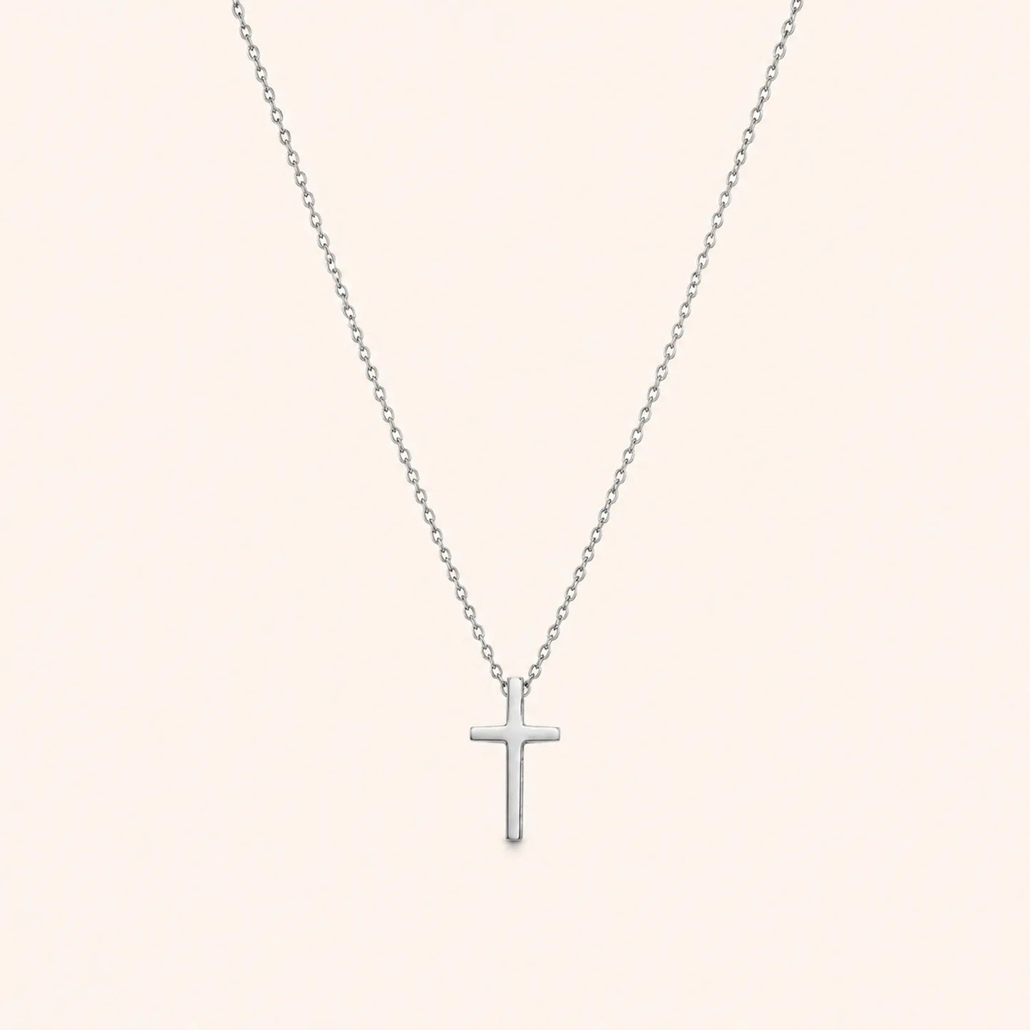 Silver Cross Necklace