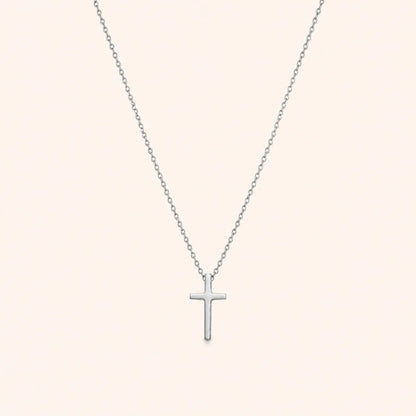 Silver Cross Necklace