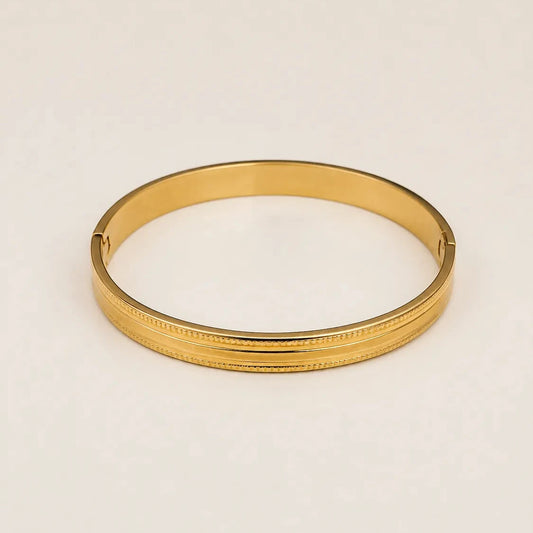 Gold Harmony Bracelet-18K Gold Plated
