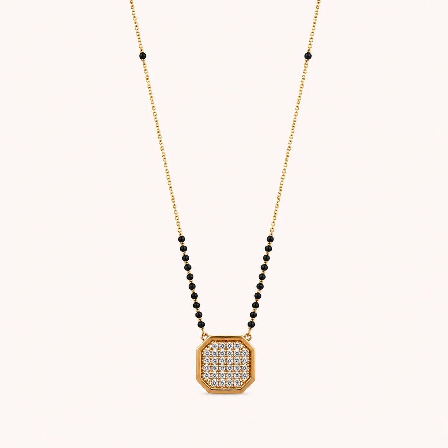 Ratna Jyoti Mangalsutra-18K Gold Plated