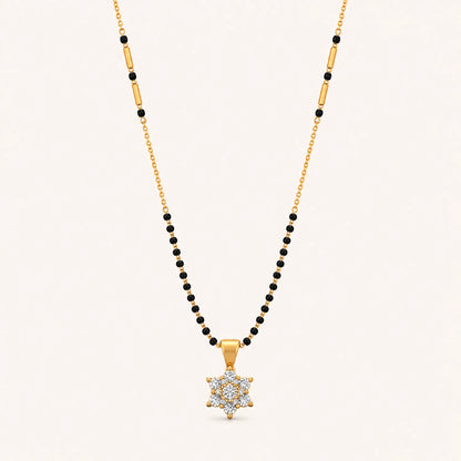 Apsara Sparkle Mangalsutra-18K Gold Plated