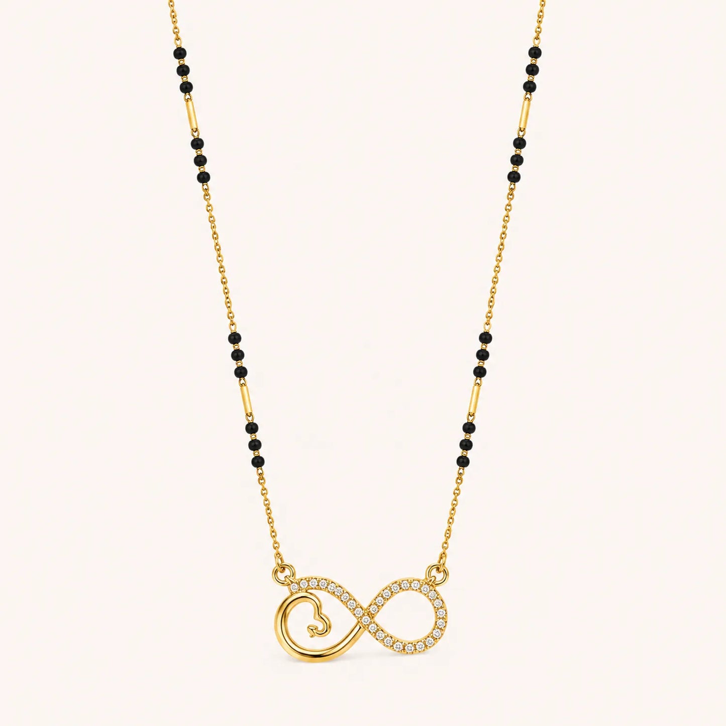 Infinite Love Mangalsutra - 18K Gold Plated
