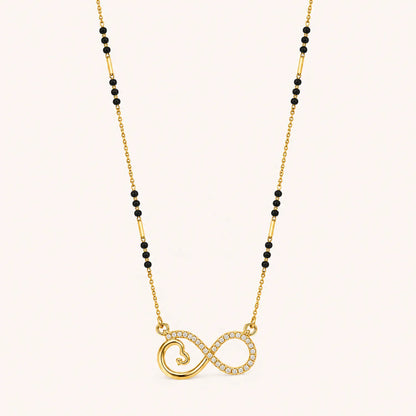 Infinite Love Mangalsutra - 18K Gold Plated