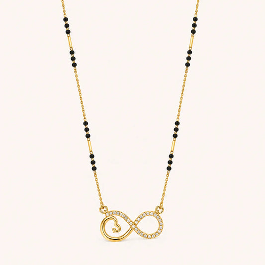 Infinite Love Mangalsutra - 18K Gold Plated