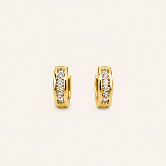 Everyday Diamond Mini Hoop Earrings