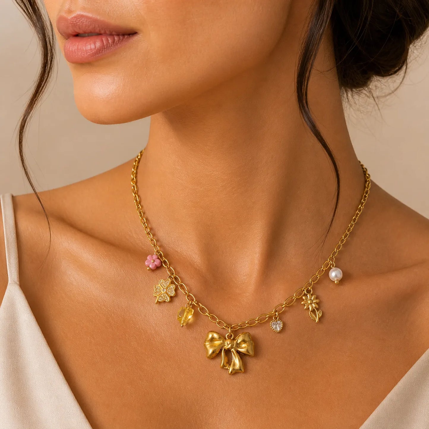 Bloom & Bow Medley -18K Gold Plated