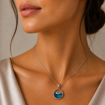 Azure Wave Whale -18K Gold Plated