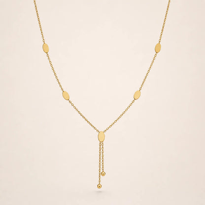 Minimalist Disc Drop -18K Gold Plated