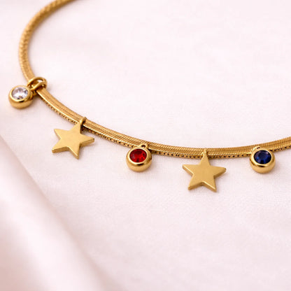 Stardust Snake Layered -18K Gold Plated
