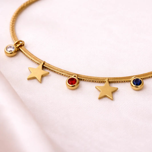 Stardust Snake Layered -18K Gold Plated