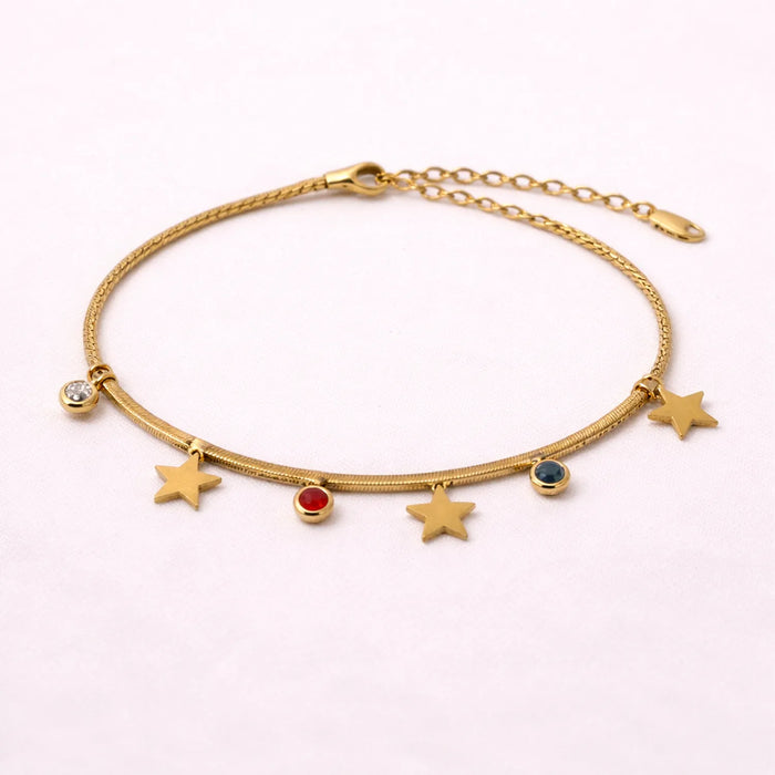 Stardust Snake Layered -18K Gold Plated