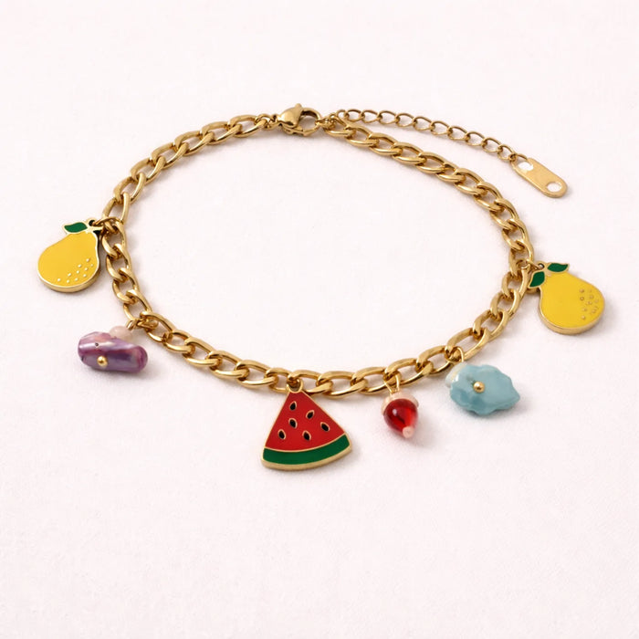 Tutti Frutti Medley bracelet -18K Gold Plated