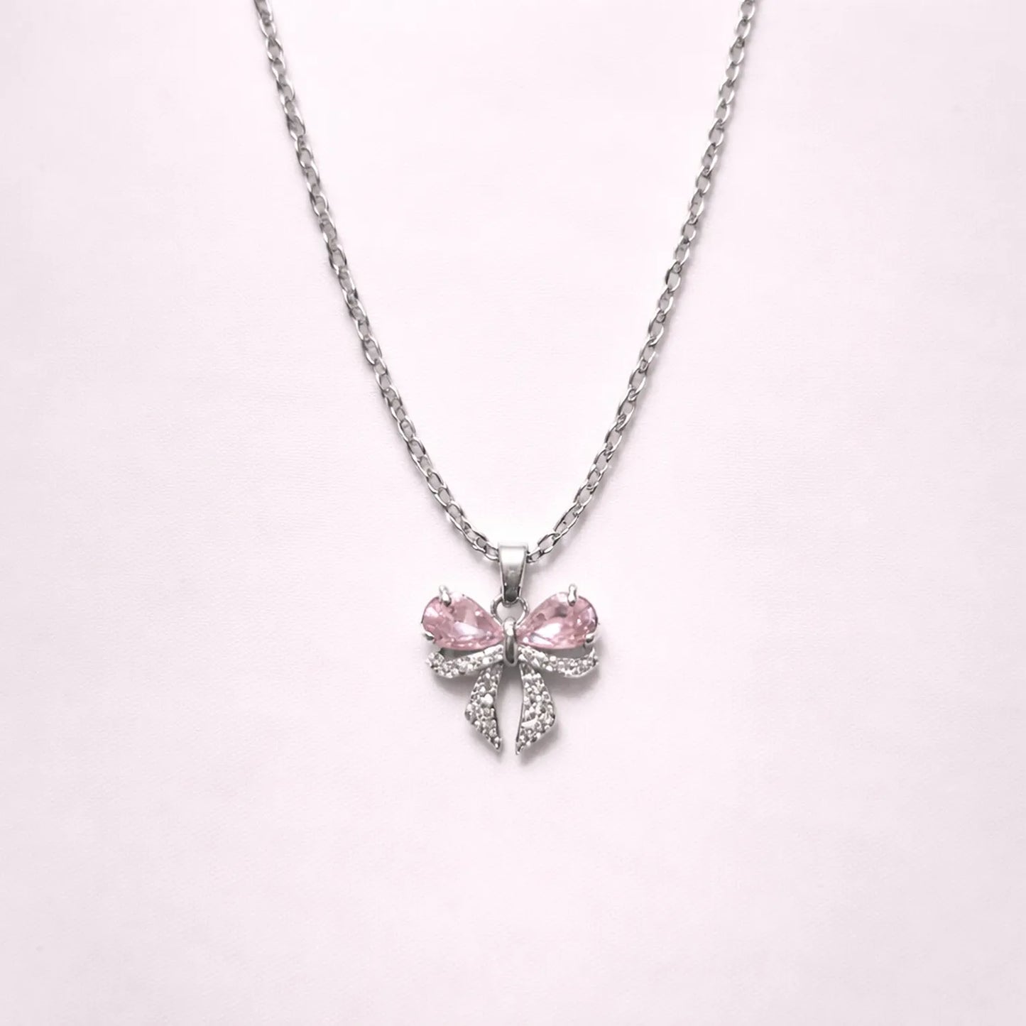 Pink Blush Bow Belle -18K Gold Plated