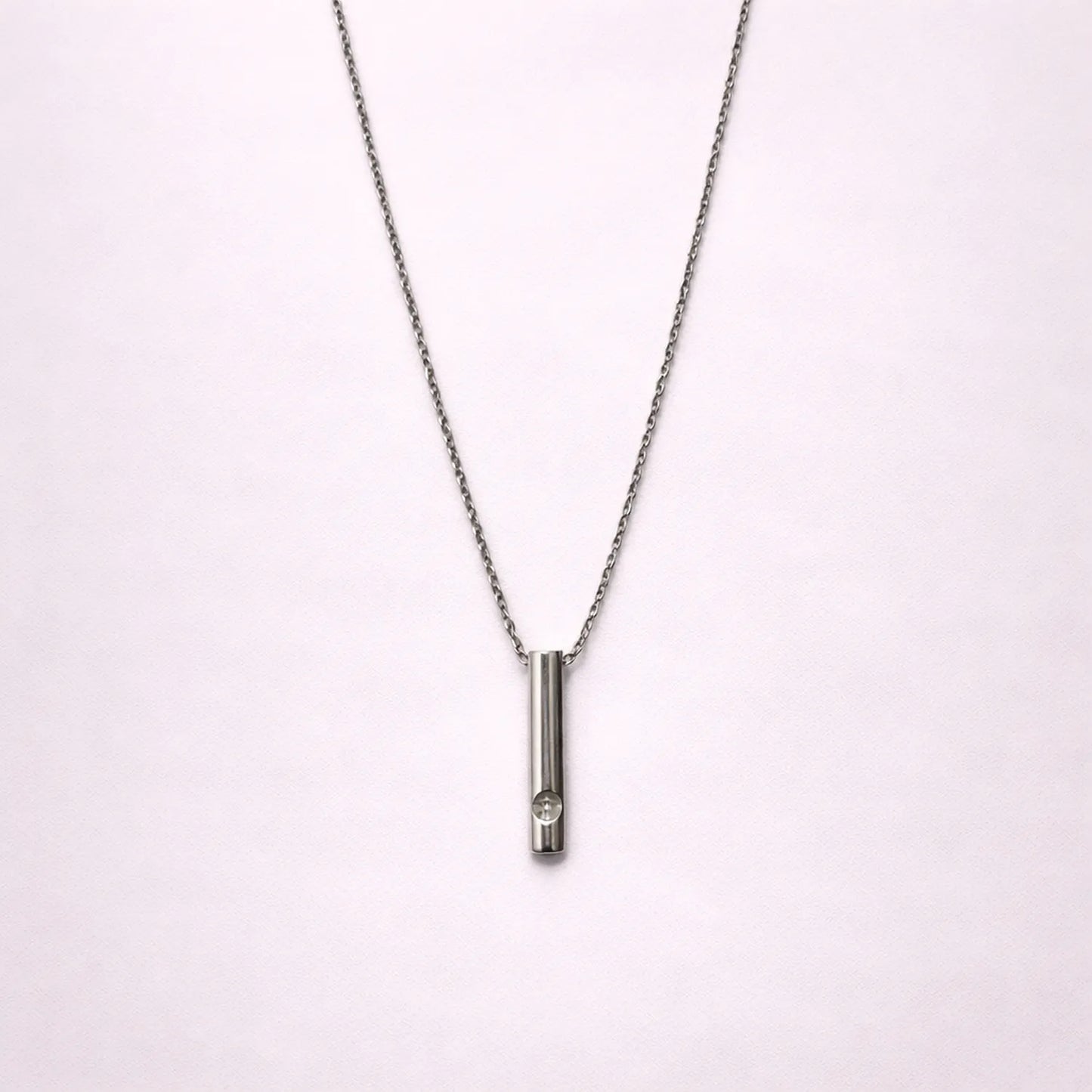 Cylindrical Solitaire Drop -18K Gold Plated