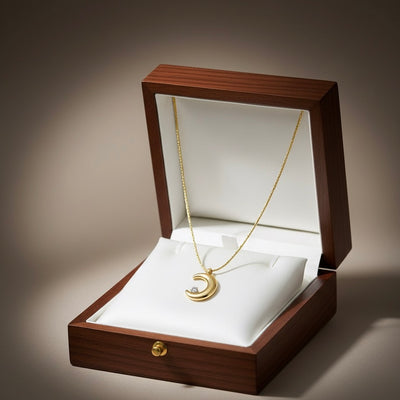 Moonlit Diamond Necklace